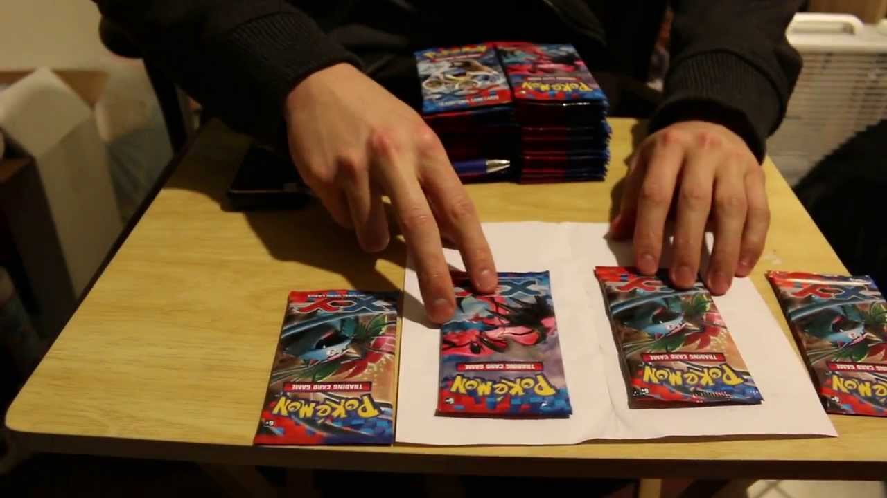 Weighing  Pokemon X & Y BOOSTER PACKS! (100% accurate!!) FULL ARTS!