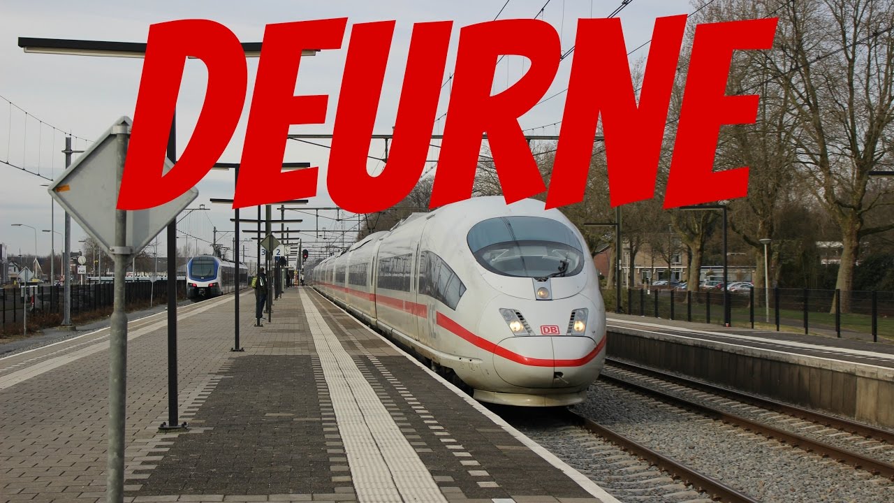 Treinen op station Deurne!