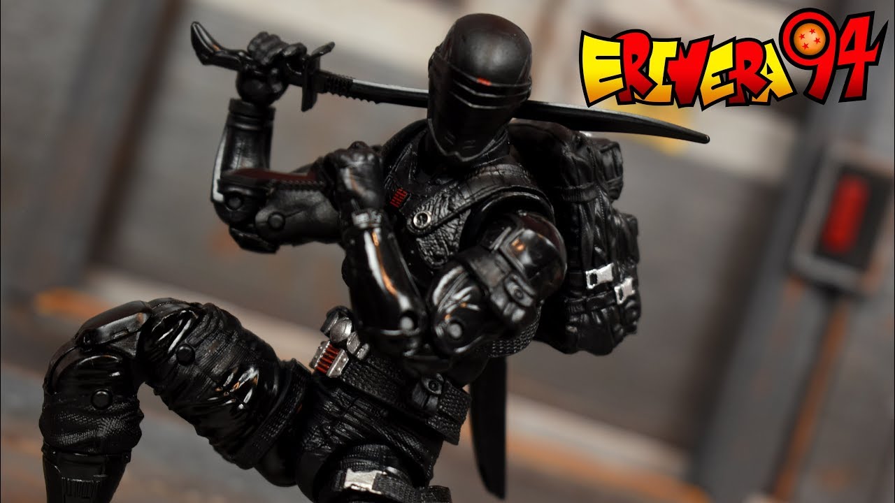 G.I. Joe Classified Series 6 inch All Black Variant Snake Eyes Figure Review