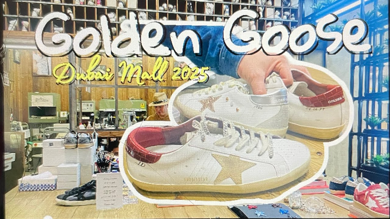 GOLDEN GOOSE Dubai Mall 2025 / Как персонализировать!