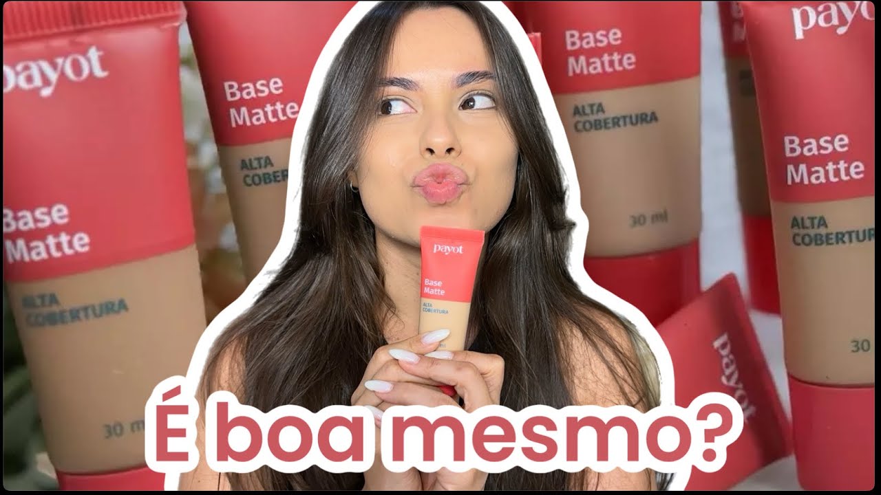 RESENHA BASE MATTE ALTA COBERTURA PAYOT