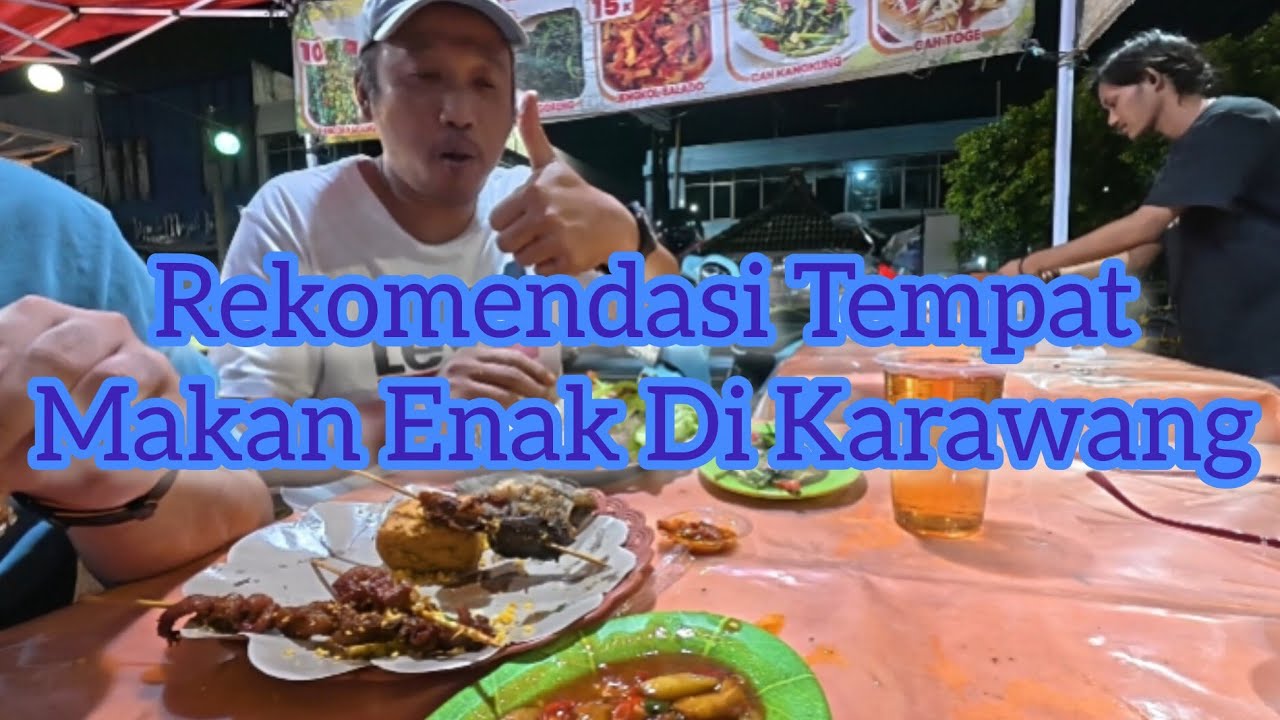 JALAN TUPAREV KARAWANG: SURGA KULINER KAKI LIMA PALING RAME! 😱 | Batara Channel
