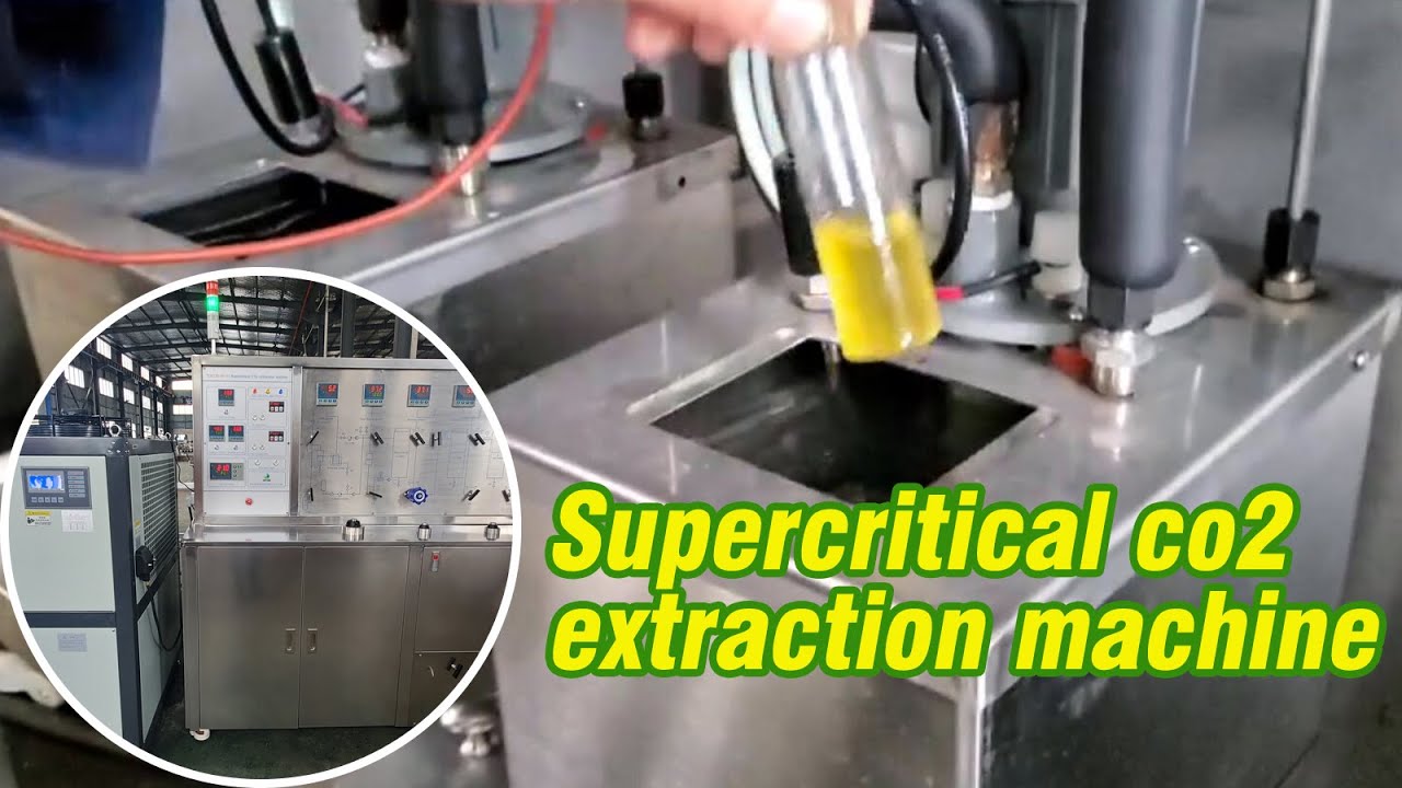supercritical co2 extraction machine in lab #Shorts