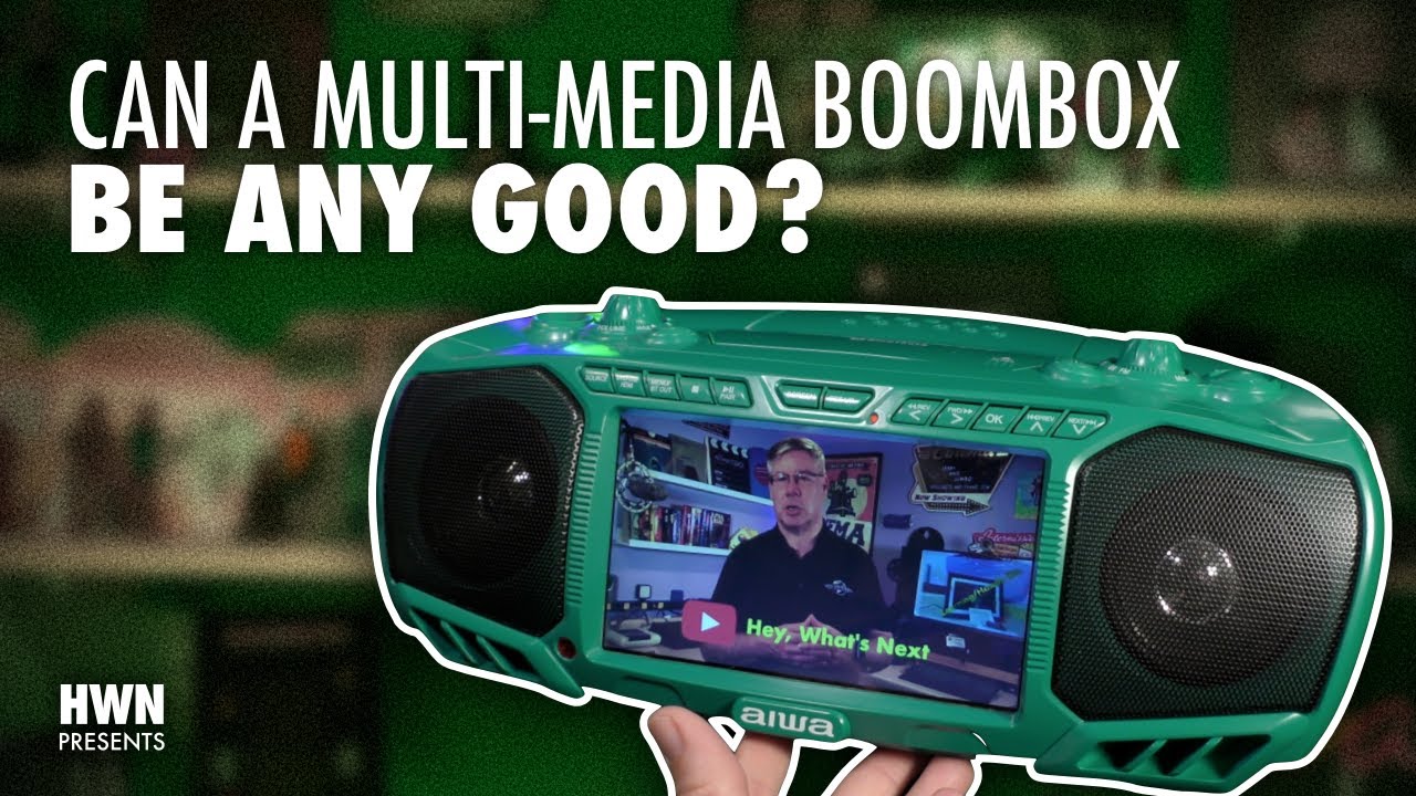 This Review Didn't Go As Planned • AIWA Portable Media Boombox Review