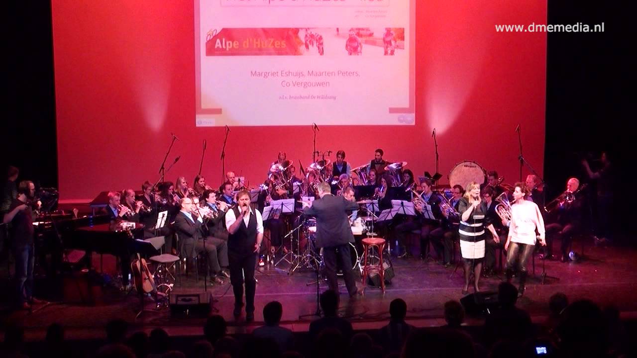Alpe d'Huzes  Maarten Peters, Margriet Eshuijs, De Waldsang, Co Vergouwen / Cindy Oudshoorn