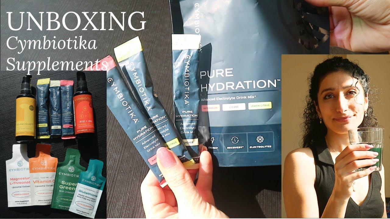 Unboxing Cymbiotika Products | My Favorites as a Nutritionist