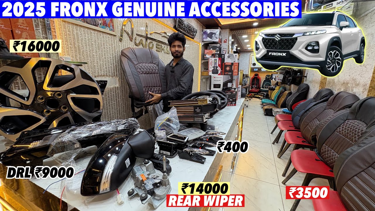 2025 Fronx Genuine Accessories With Price✅Fronx Base To Top Modification✅2025 Fronx Modified🔥