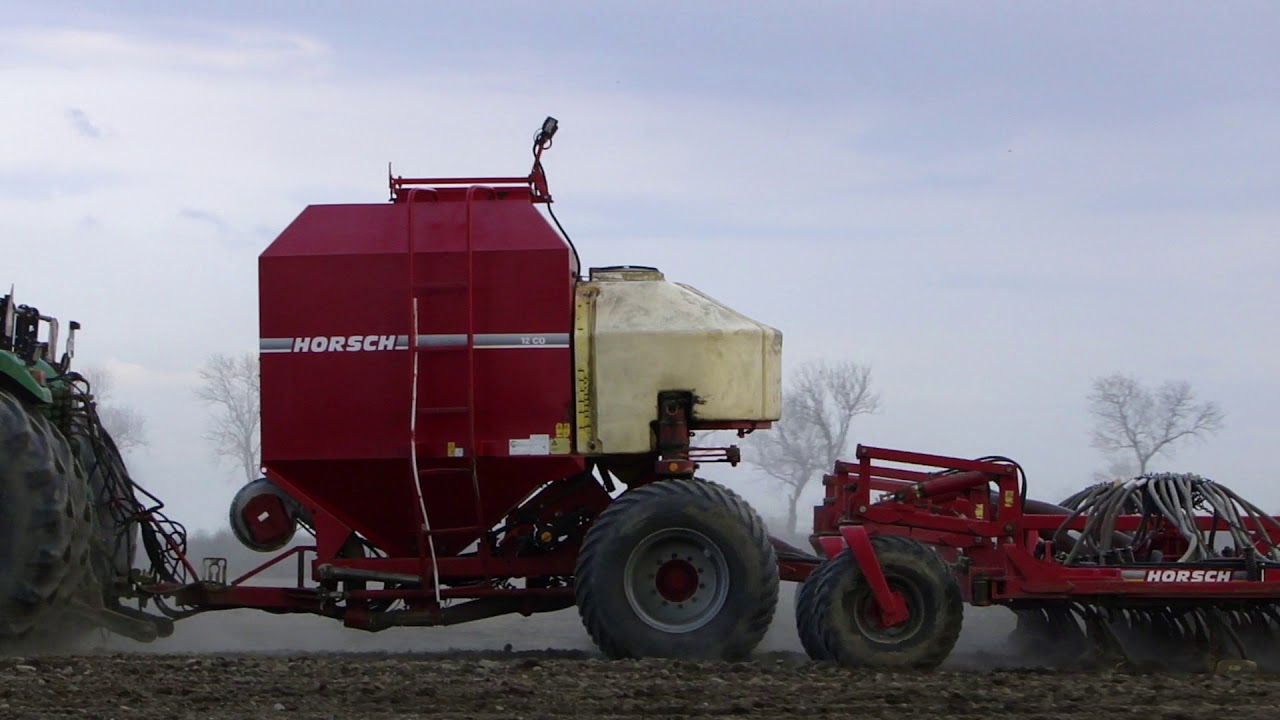 John Deere 9520 & Horsch 12 CO- siew pszenicy 2018