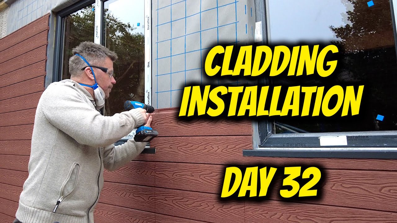 DAY 32: CLADDING INSTALLATION