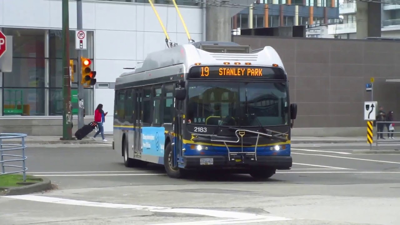 Buses at Metrotown Station (Filmed in February 2020)