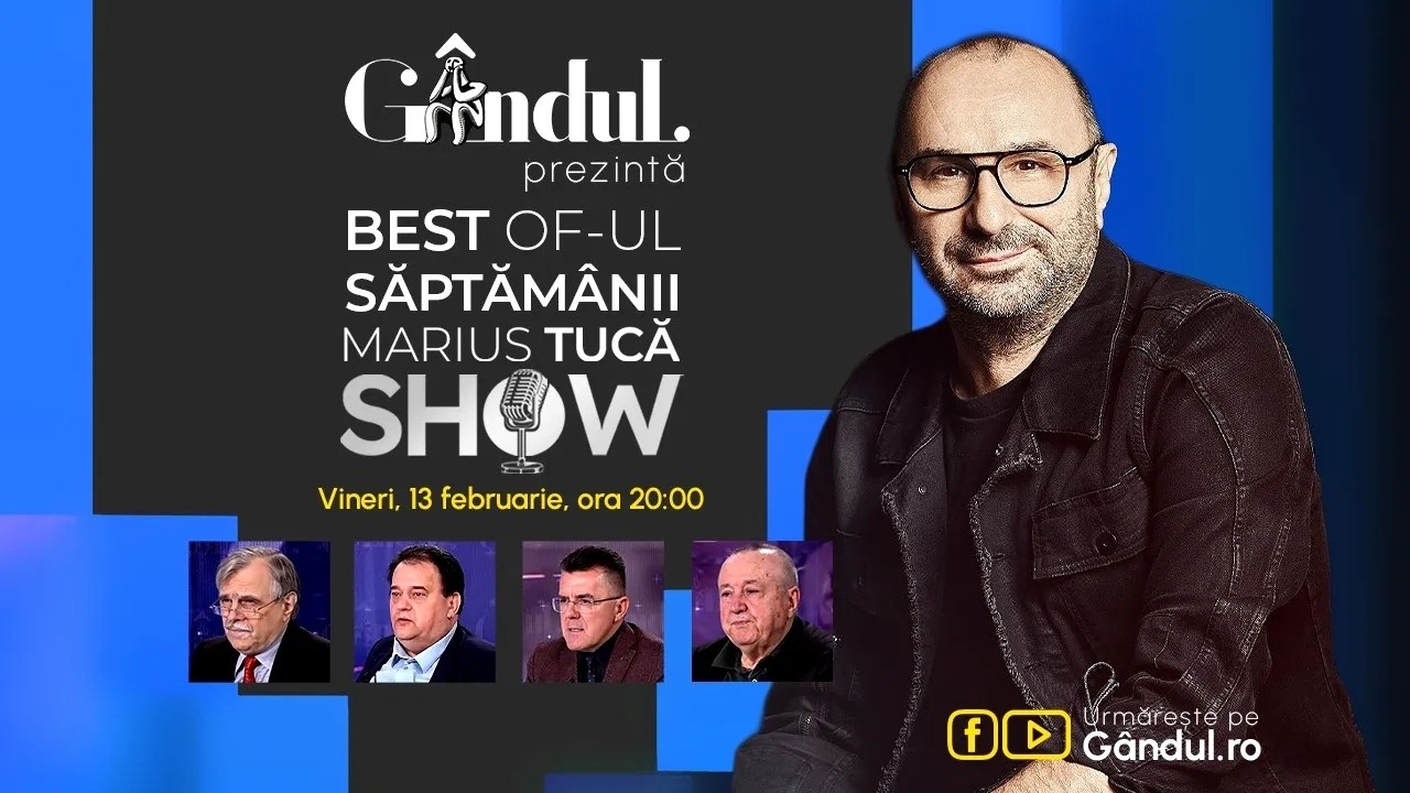 Gândul prezintă Best of Marius Tucă Show: Valentin Stan, Cristoiu, Hartmann și Dungaciu