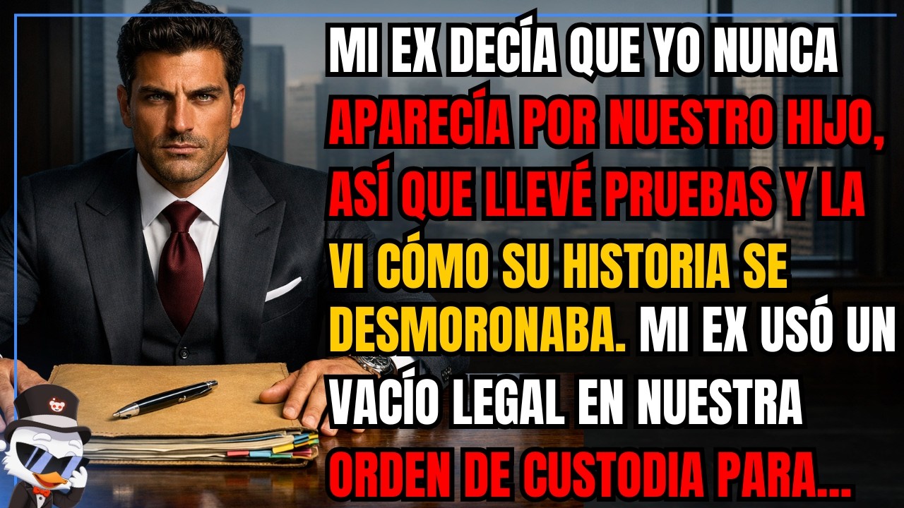 Mi ex decía que yo nunca aparecía por nuestro hijo, así que llevé pruebas y la vi cómo su...