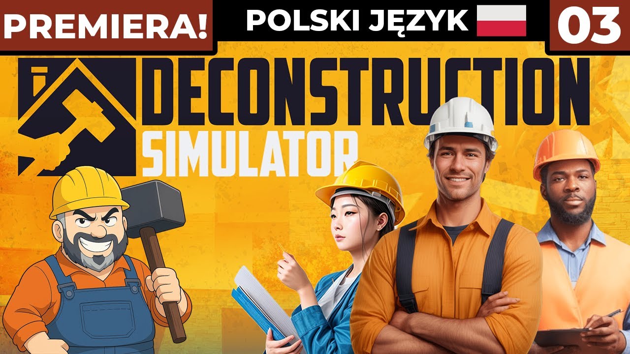 Deconstruction Simulator PL #3 - Odkrył jak kraść drzwi! Zobacz Jak?! - Gameplay PL