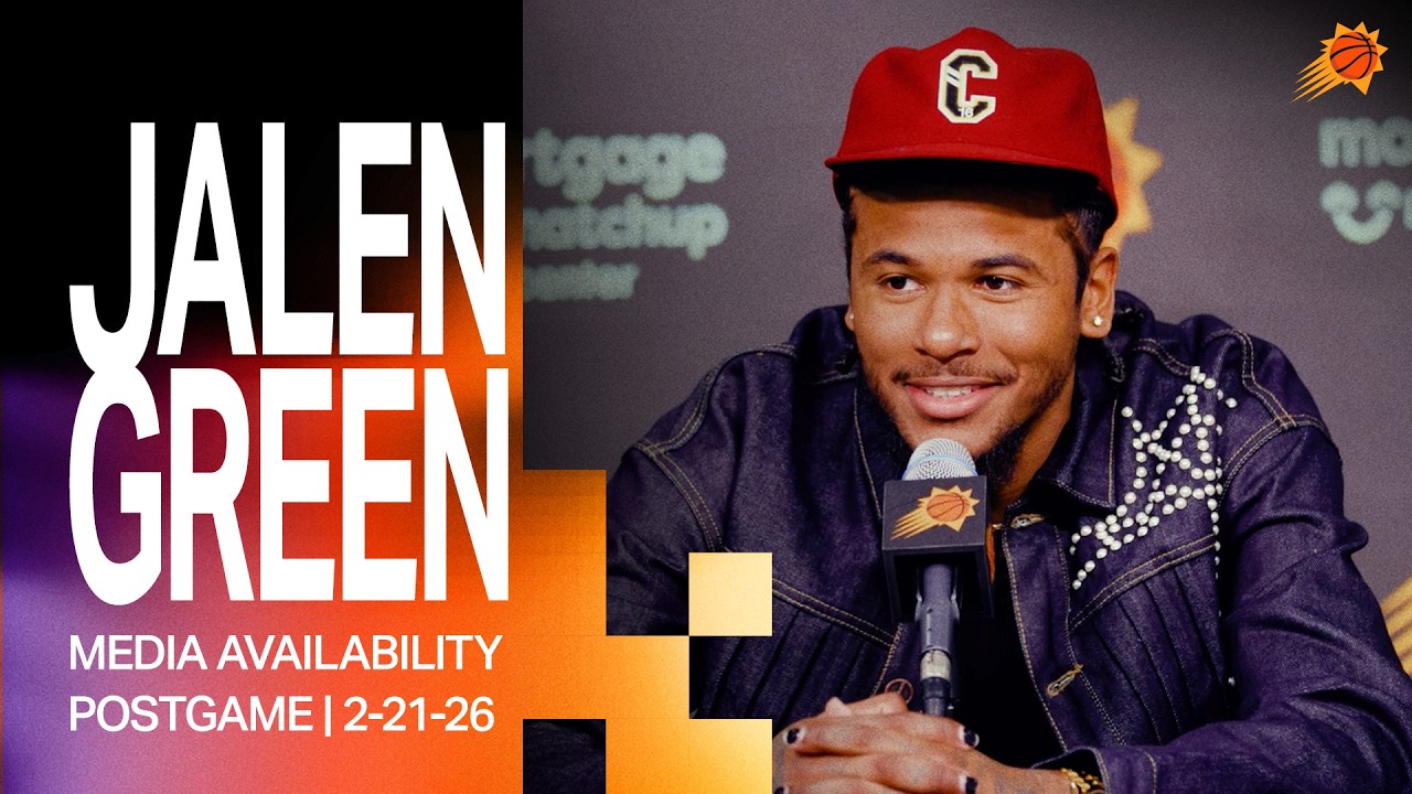 Jalen Green Postgame Media Availability | Phoenix Suns | 2-21-26