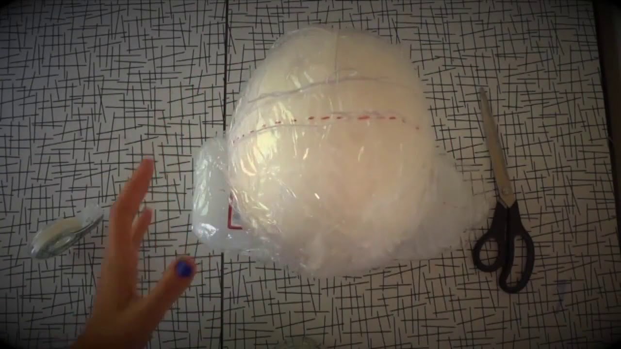 Jacquard Fabric Sculpting Medium - How to make a Ghost