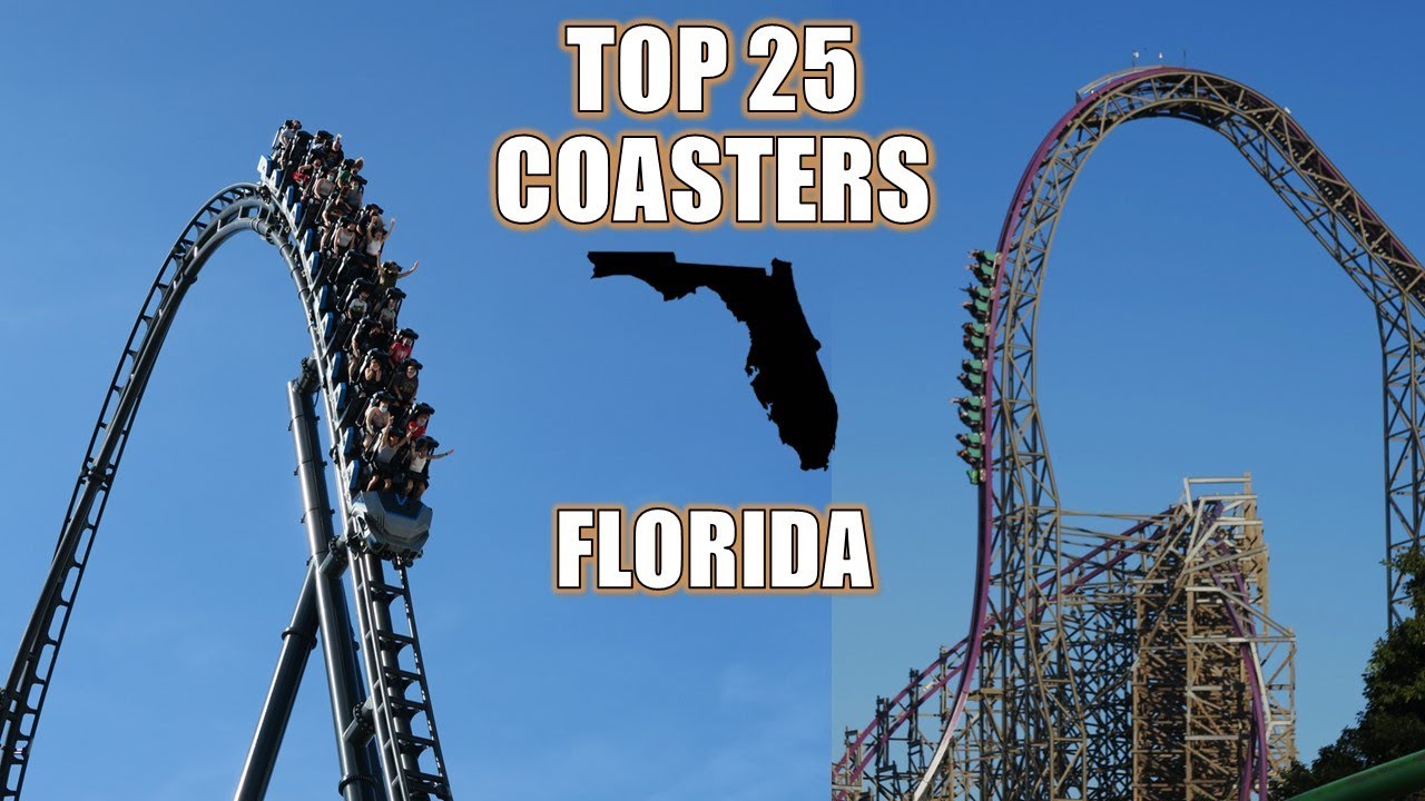 Top 25 Roller Coasters in Florida | Is Iron Gwazi or Velocicoaster Number One?