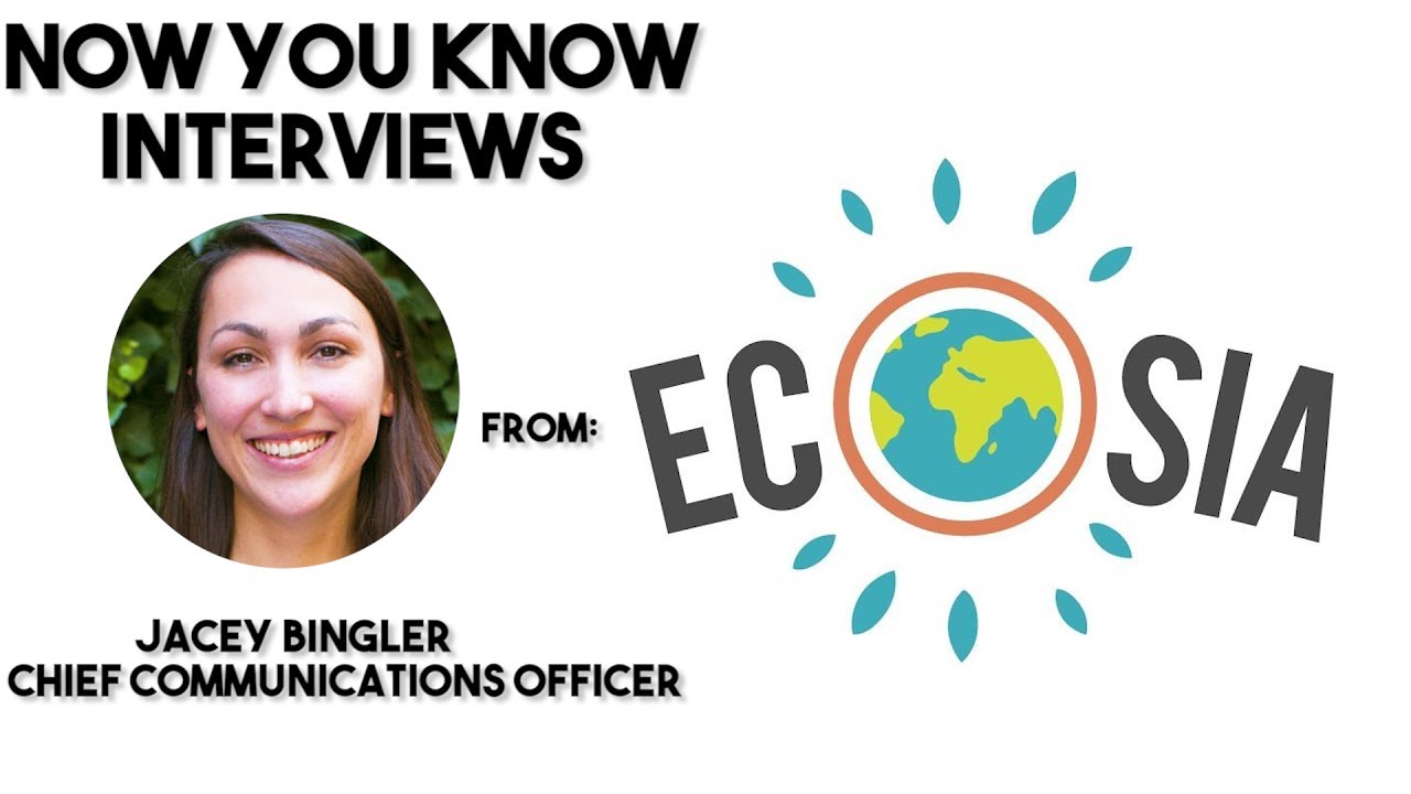 Zac's Ecosia Interview - Save the Planet While you Search!