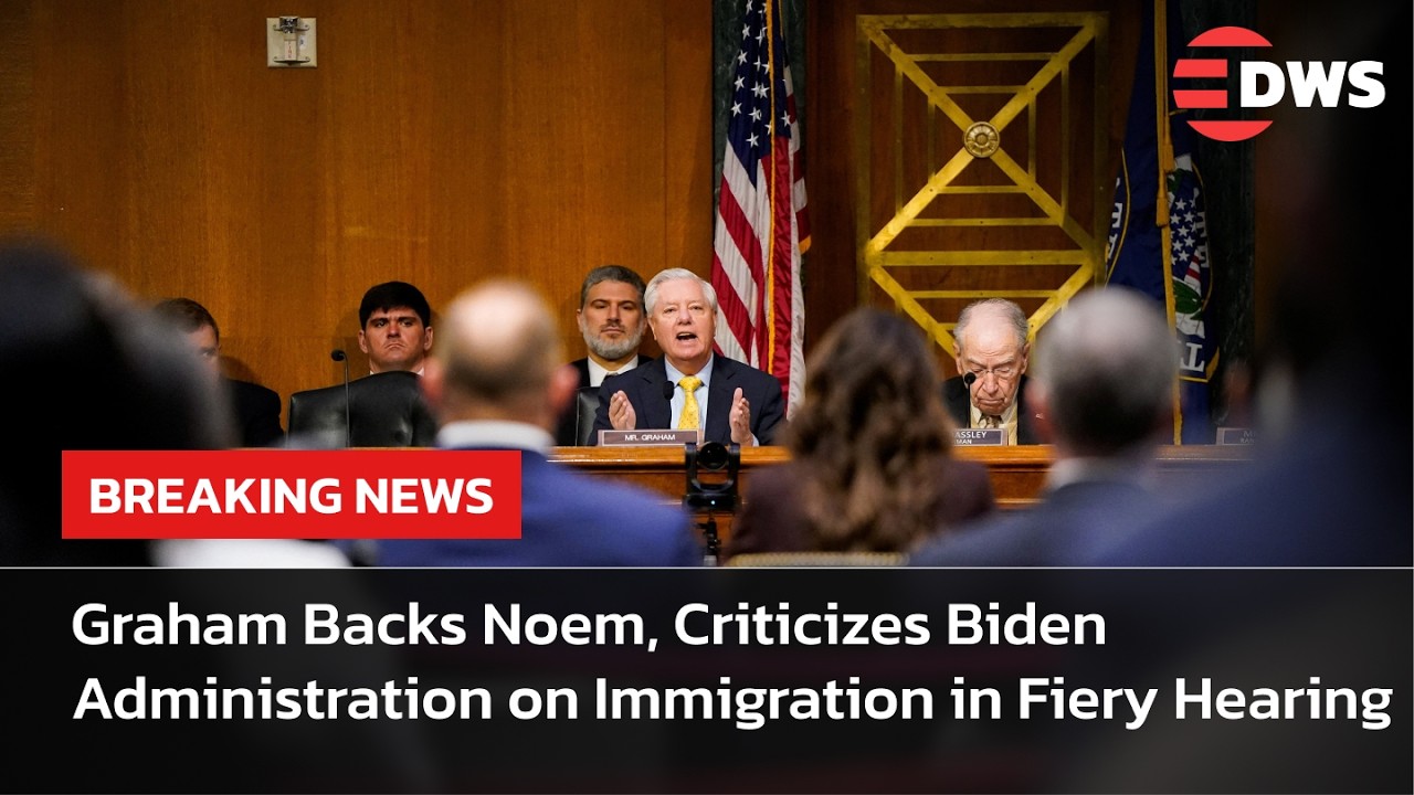 BREAKING: Graham Backs Noem, Criticizes Biden Administration on Immigration in Fiery Hearing | AC15