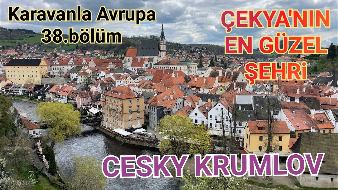 Çekya'nın en büyüleyici şehri Cesky Krumlov...