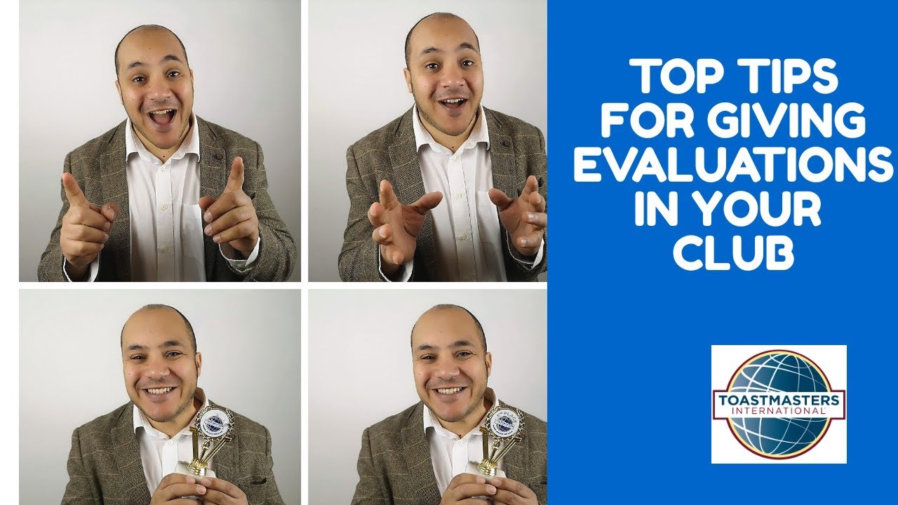Toastmasters | Tips on how to give a great speech evaluation