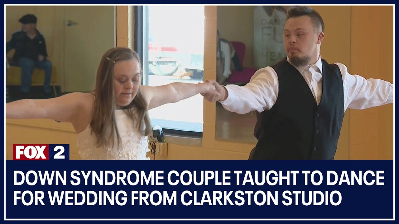 Down syndrome couple taught to dance for wedding from Clarkston studio