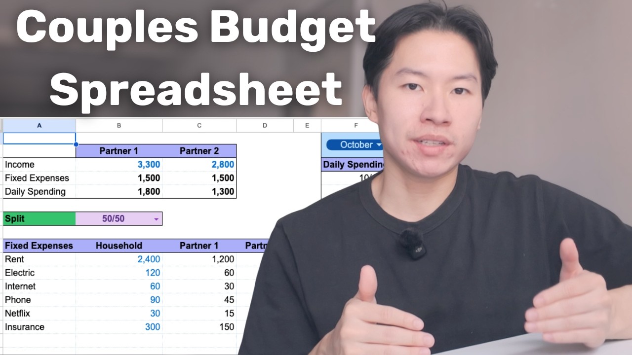 I Created a Budget Spreadsheet For Couples