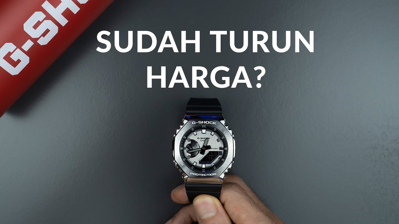 Asyik, harganya mulai turun! CASIO G-SHOCK GM-2100-1A