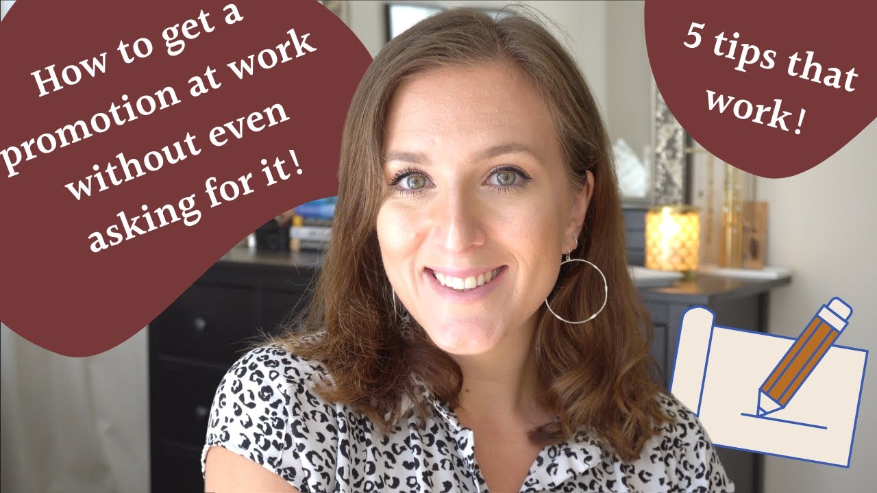 How to get a PROMOTION at Work Without Asking \\ 5 TIPS that work EVERY SINGLE TIME