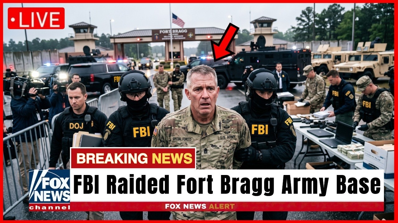 FBI & DOJ Raid Fort Bragg Army Base &mdash;  Special Forces Cartel Network Exposed, Murders Covered Up!