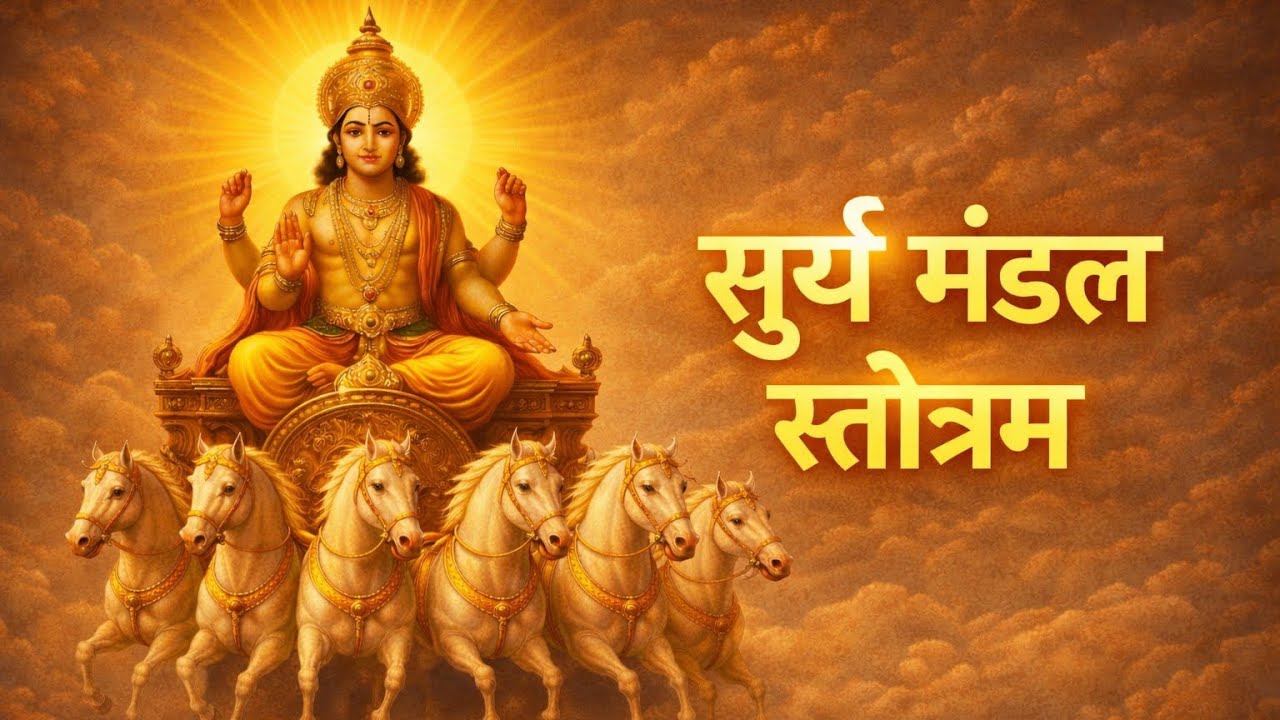 श्री सूर्यमण्डल स्तोत्रम् | सूर्य देव का शक्तिशाली स्तोत्र | रोग-दोष नाशक