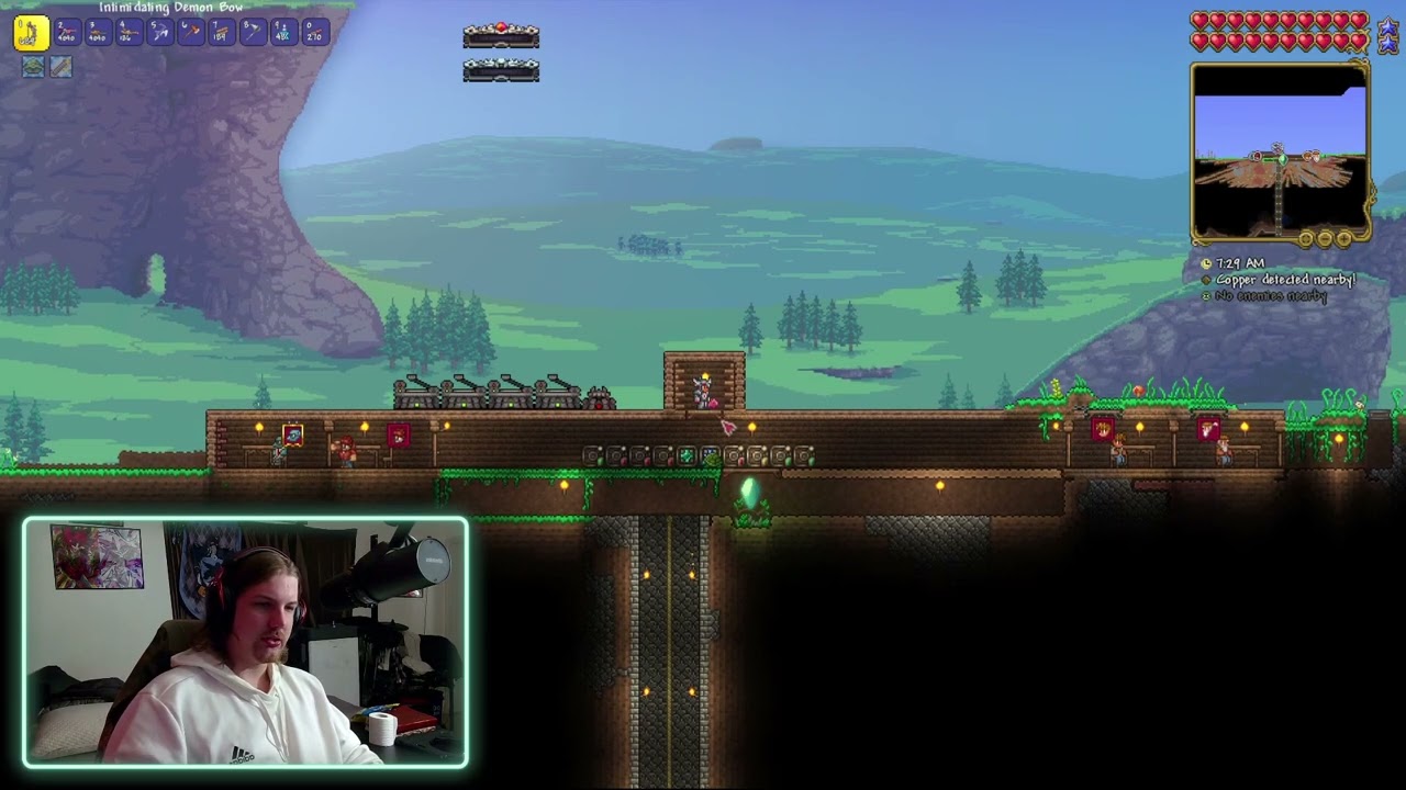 BULLET HOLES! | Terraria Calamity Infernum Mage class Ep 2