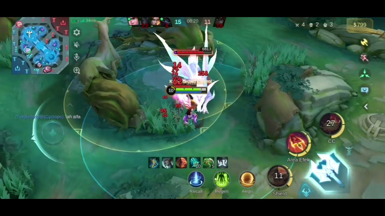 Masih Semangat.. #ml #mobilelegends #hanabi #mlbb #mobilelegend #mlb 