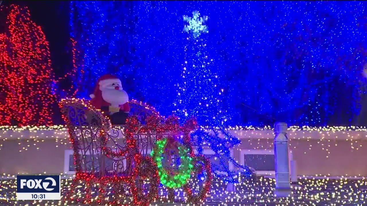 Deacon Dave's Livermore holiday light display back from pandemic, brighter than ever