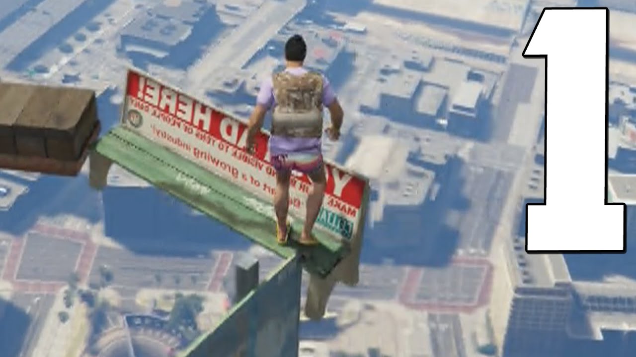 PARKOUR EXTREMO!! NO ME LO CREO!! - Gameplay GTA 5 Online Funny Moments (GTA V PS4)