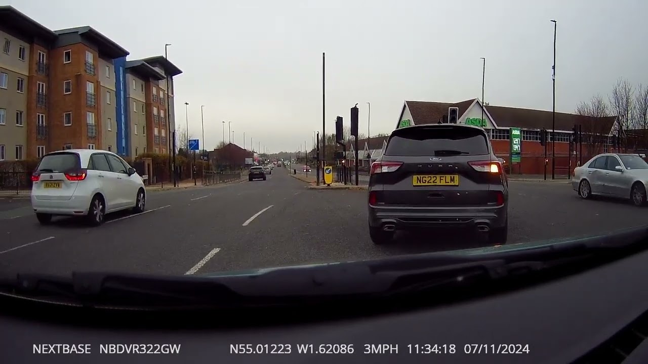 DRIVE THROUGH GOSFORTH  NEWCASTLE