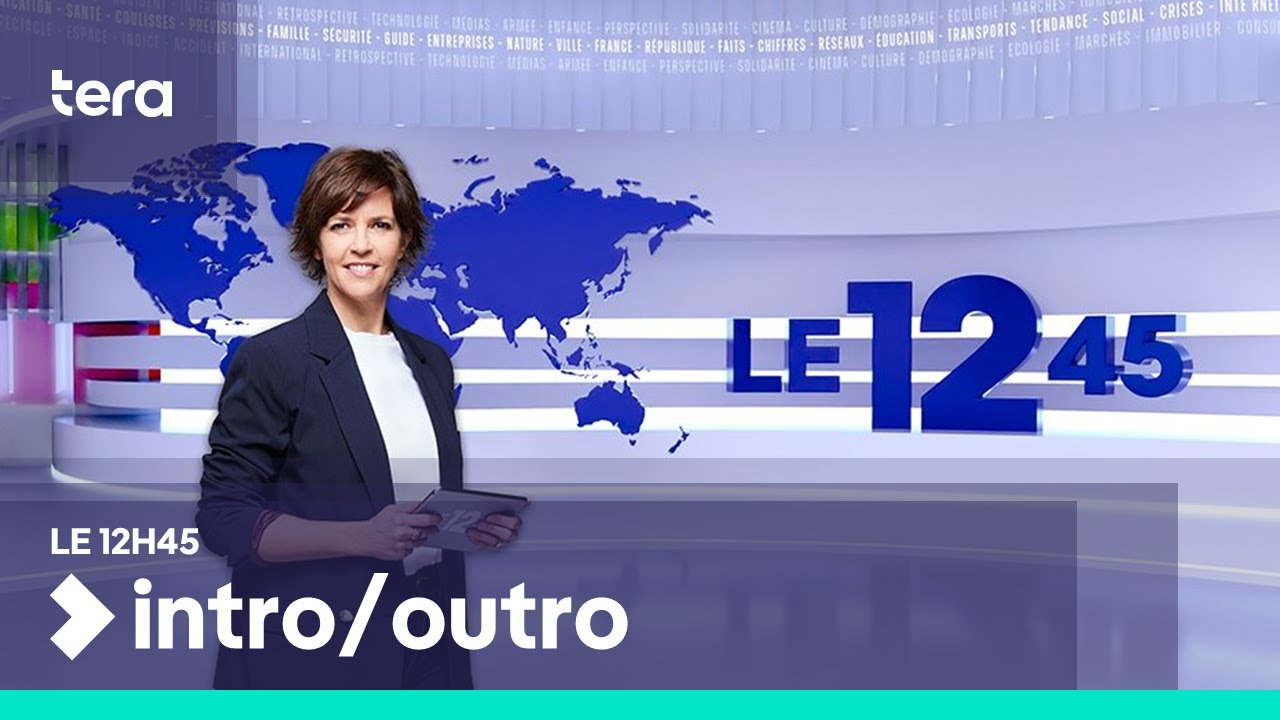 M6 - Le 12h45 - Intro/Outro (NEW - 2023)
