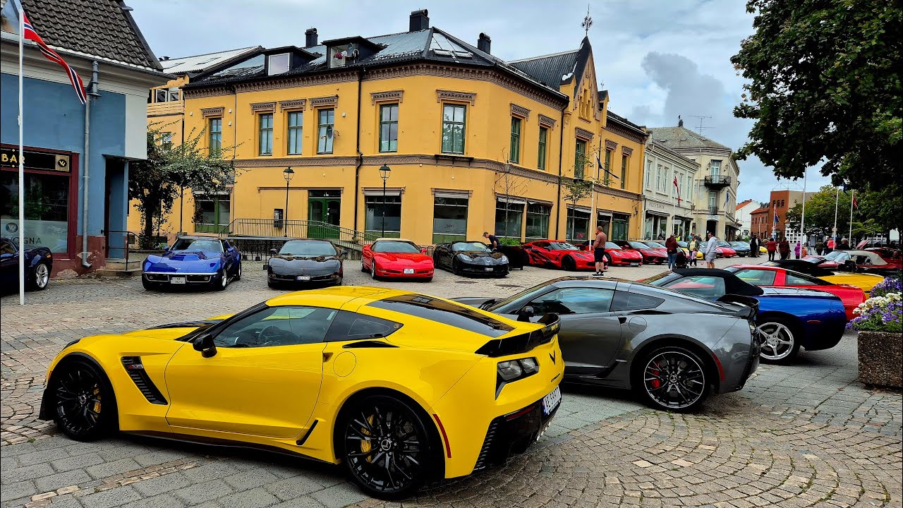 Corvetter på Grensetreffet i Halden 10.08.2024 (Norway 🇧🇻)