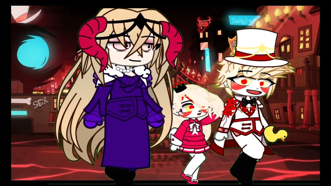 generation meme but different? #hazbin hotel #chaggie