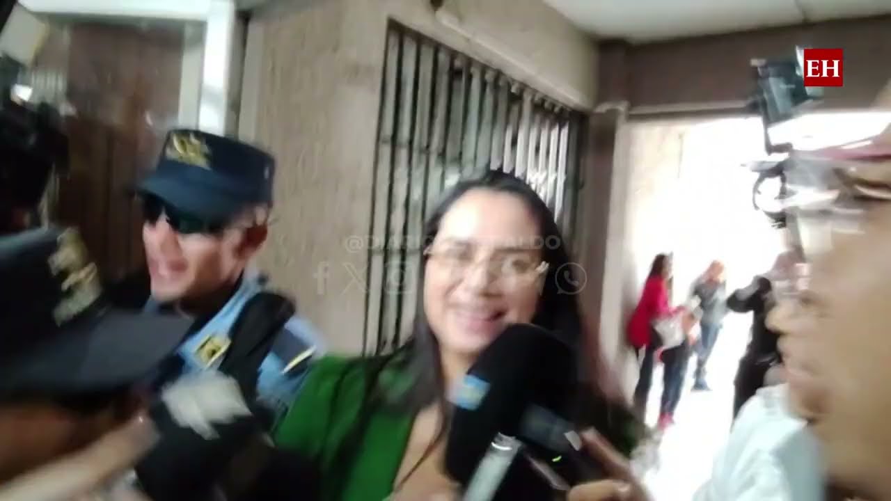 “Mi eterno presidente (Manuel Zelaya)”: Con gran felicidad Isis Cuéllar comparece ante la CSJ