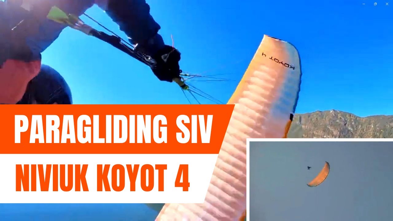 Paragliding SIV mit dem Niviuk Koyot 4 bei der Flugschule Achensee