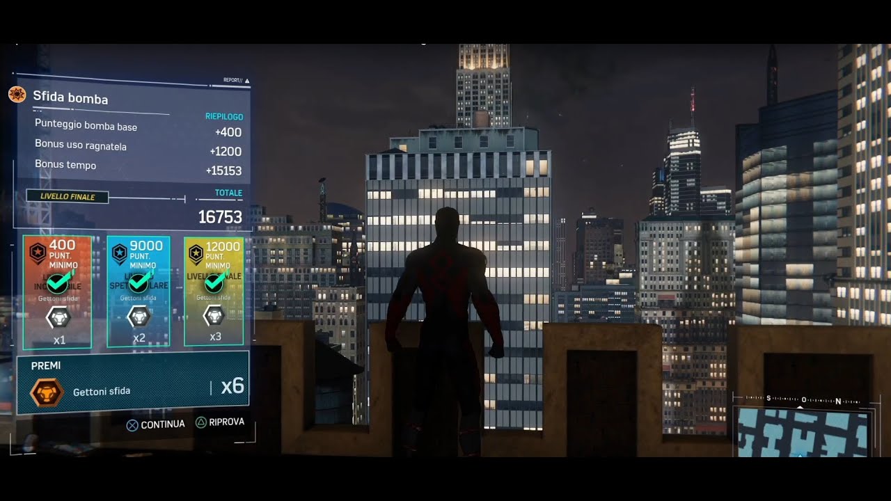 Spiderman PS4 PRO  - BOMB Challenge 4 HIGHEST RANK - TASKMASTER CHALLENGES GUIDE