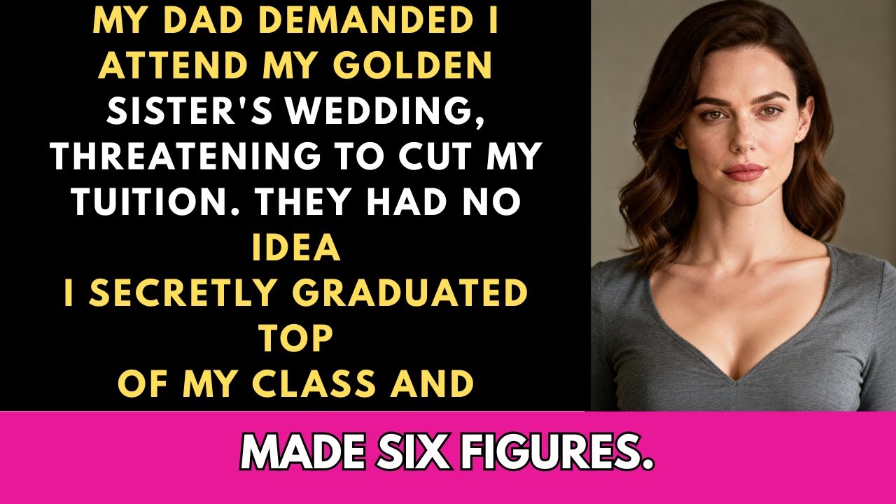 My Dad Demanded I Attend My Golden Sister's Wedding, Threatening to Cut Tuition if I Didn't Obey