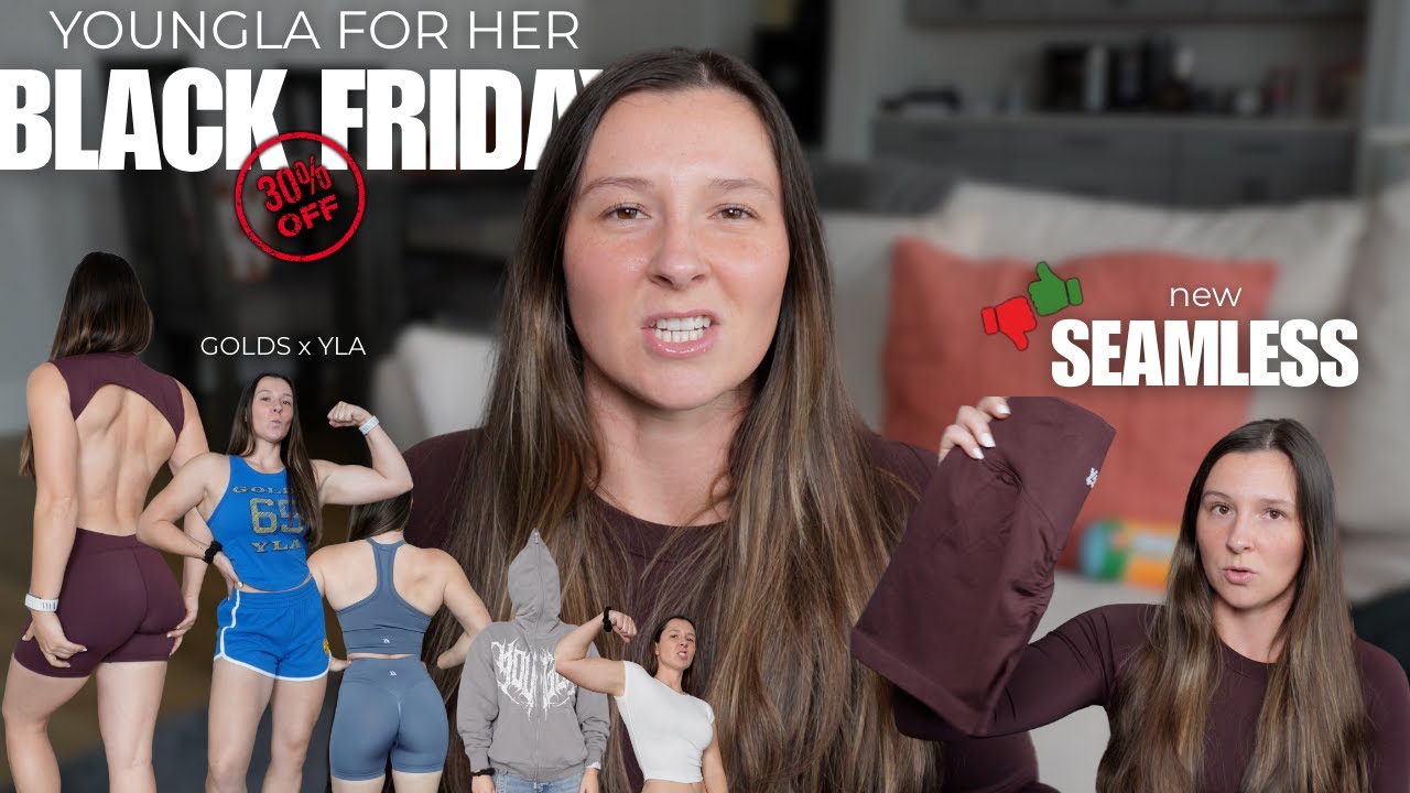 HONEST YoungLA For Her Black Friday TRY ON HAUL (New Seamless | EVERY item | Pricing | Sizing)