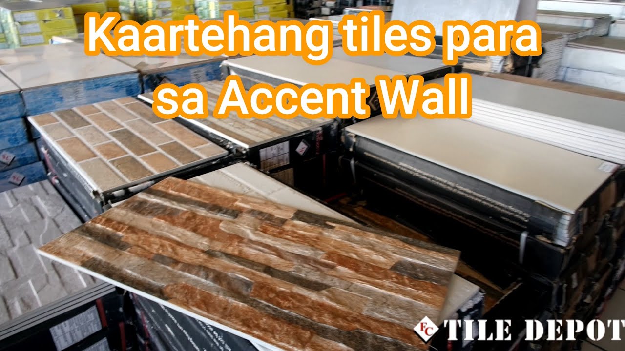 Pang Accent Wall from Floor Center Tile Depot Molino Bacoor | Bungalow House Philippines