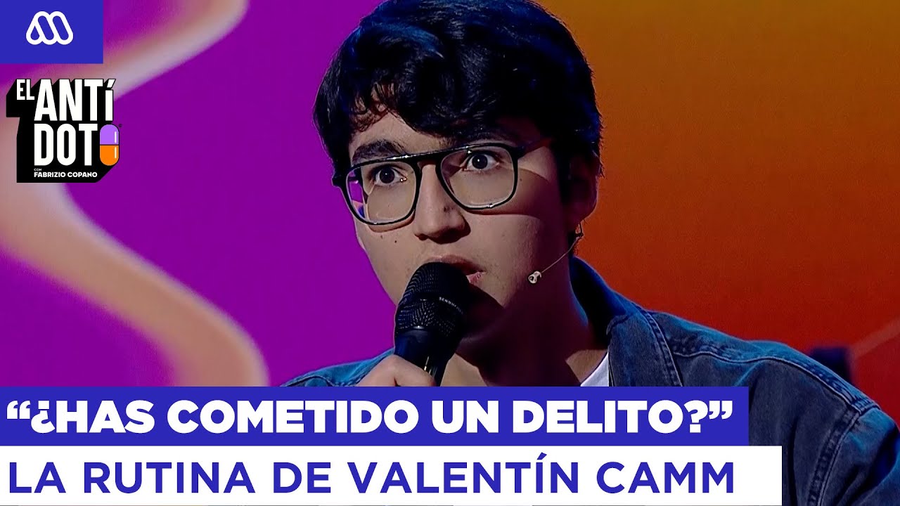 La alegre rutina de Valentín Camm en la batalla de comediantes de El Antídoto Mega