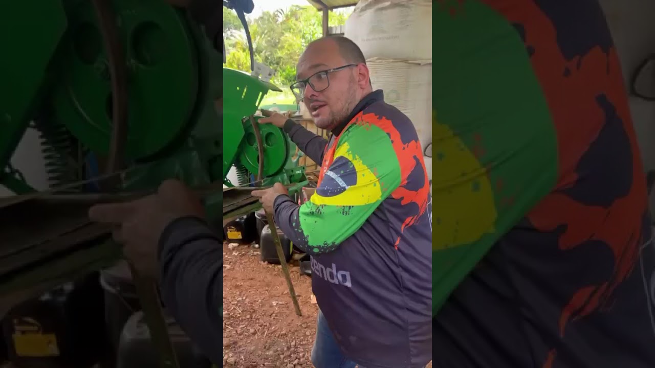 Montagem do Sistema de Corte Ante Perdas - Rei da Fazenda - Plataforma 319, Colheitadeira 1175 🛠️
