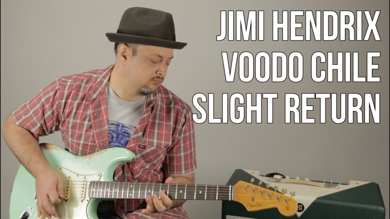 Jimi Hendrix - Voodoo Child (Slight Return) Stevie Ray Vaughan - Guitar Lesson How to Play Blues
