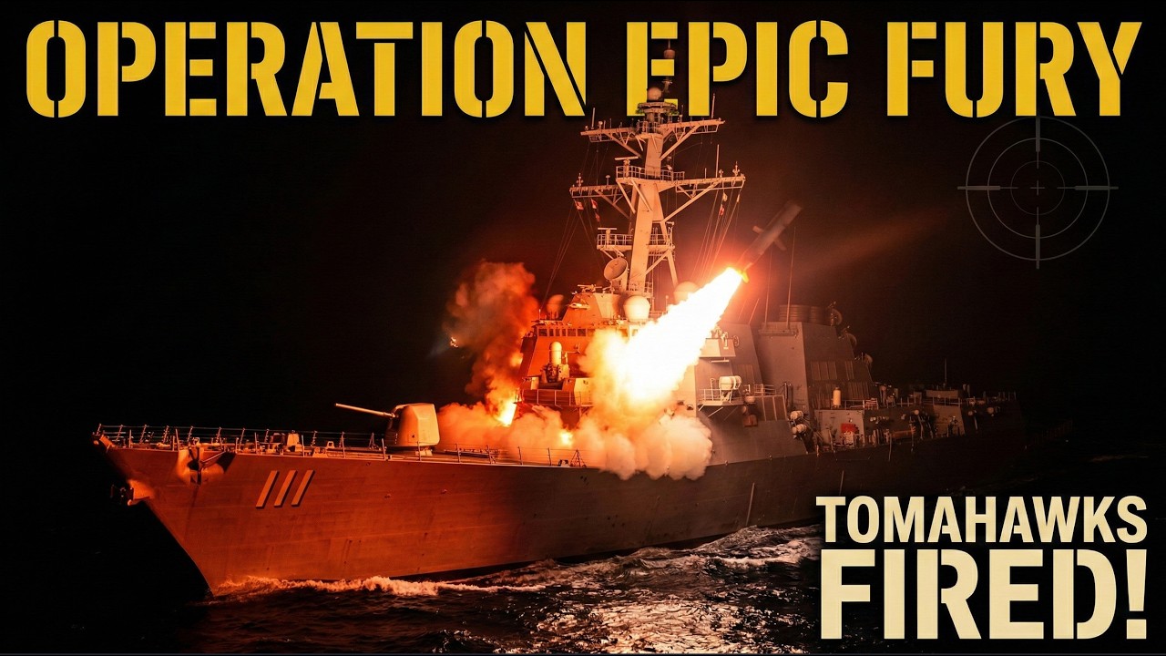 BREAKING: USS Spruance FIRES Tomahawks at Iran! | Operation Epic Fury Breakdown