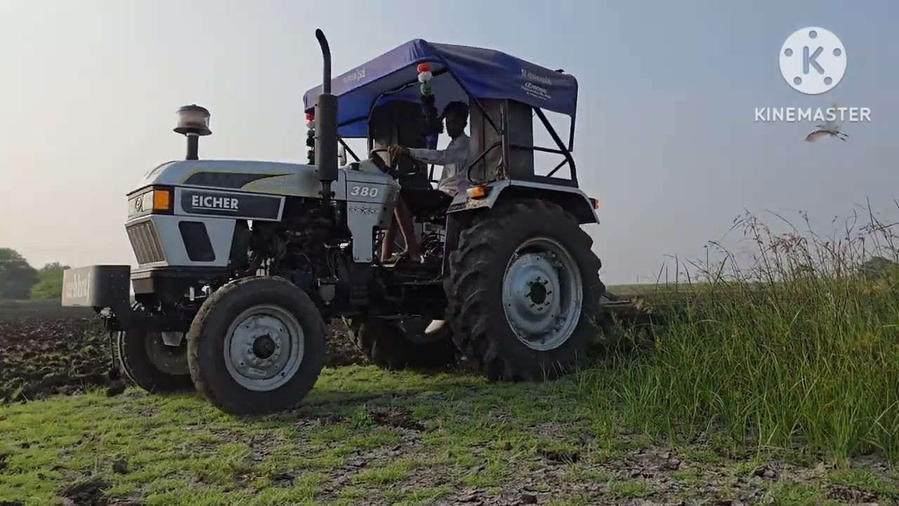 Eicher 380....9 kaltivet me  parfhomas  toshan opan selej #kishan
