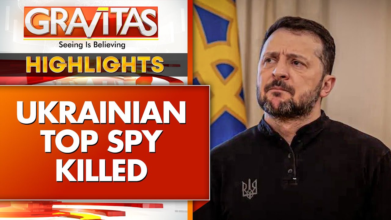 Ukrainian Spy Shot Dead In Kyiv In Daylight Attack  | Gravitas Highlights